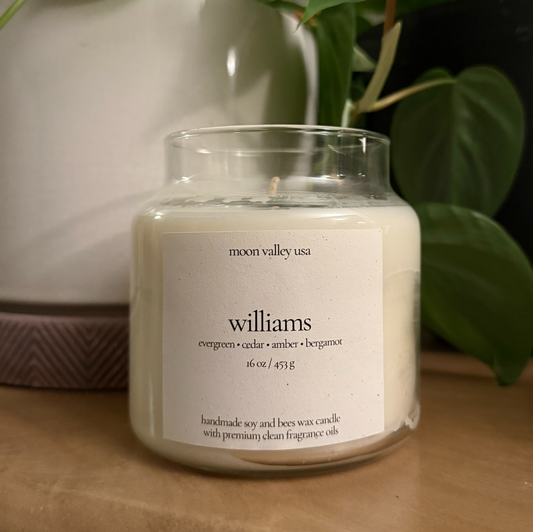 Hand-Blown Glass Apothecary Candle