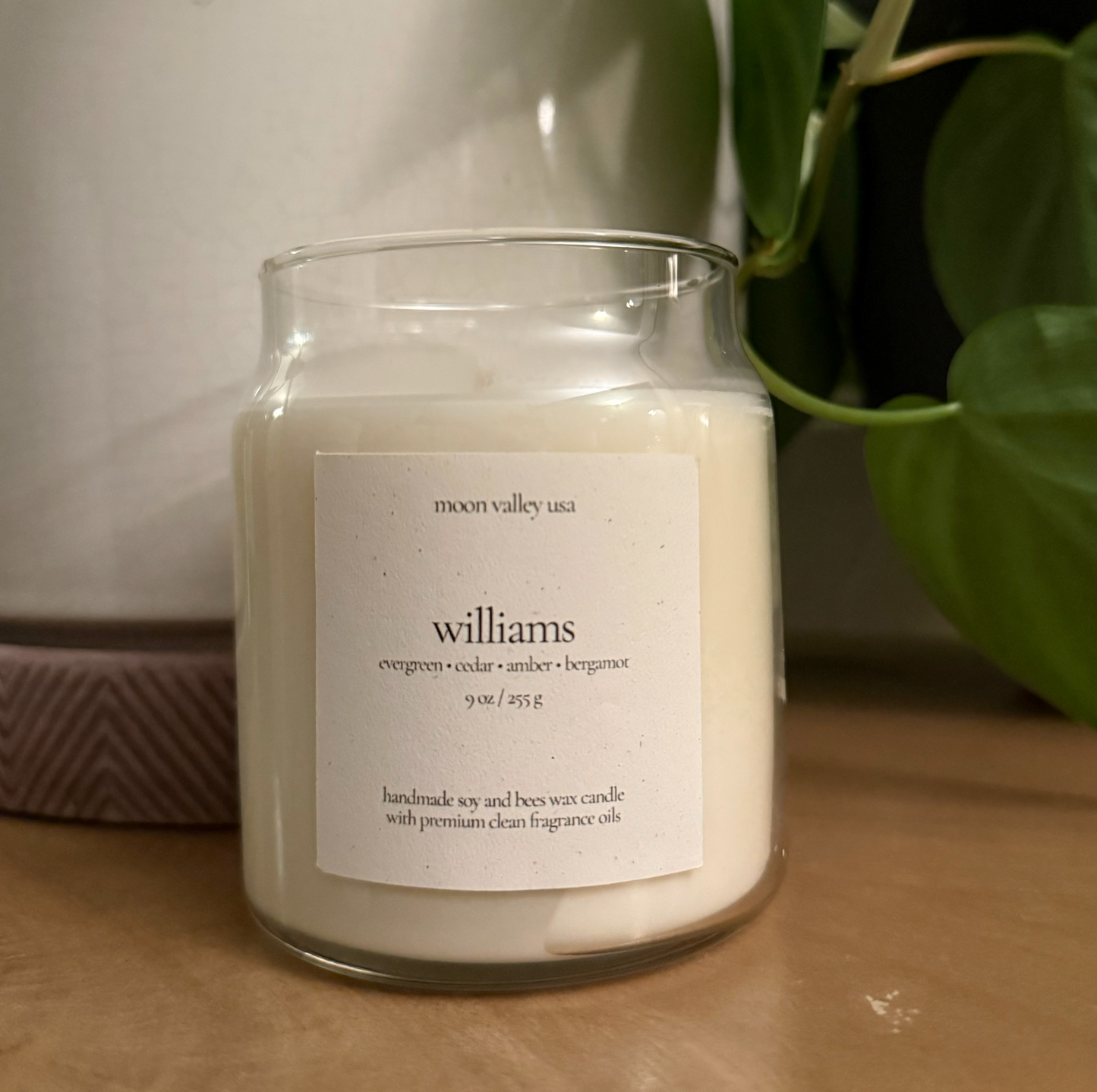 Hand-Blown Glass Apothecary Candle